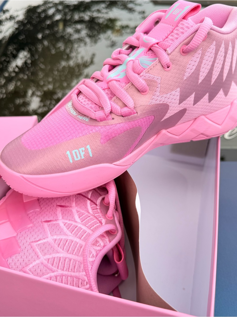 Puma lamelo ball Pink 1OF1 Athletic Sneakers basketball (sold out online )